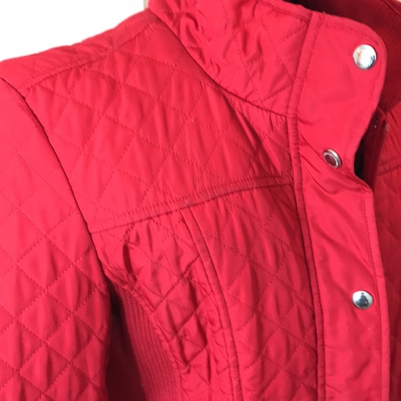 Weatherproof Quilted Red Jacket Size Medium - Picture 12 of 13